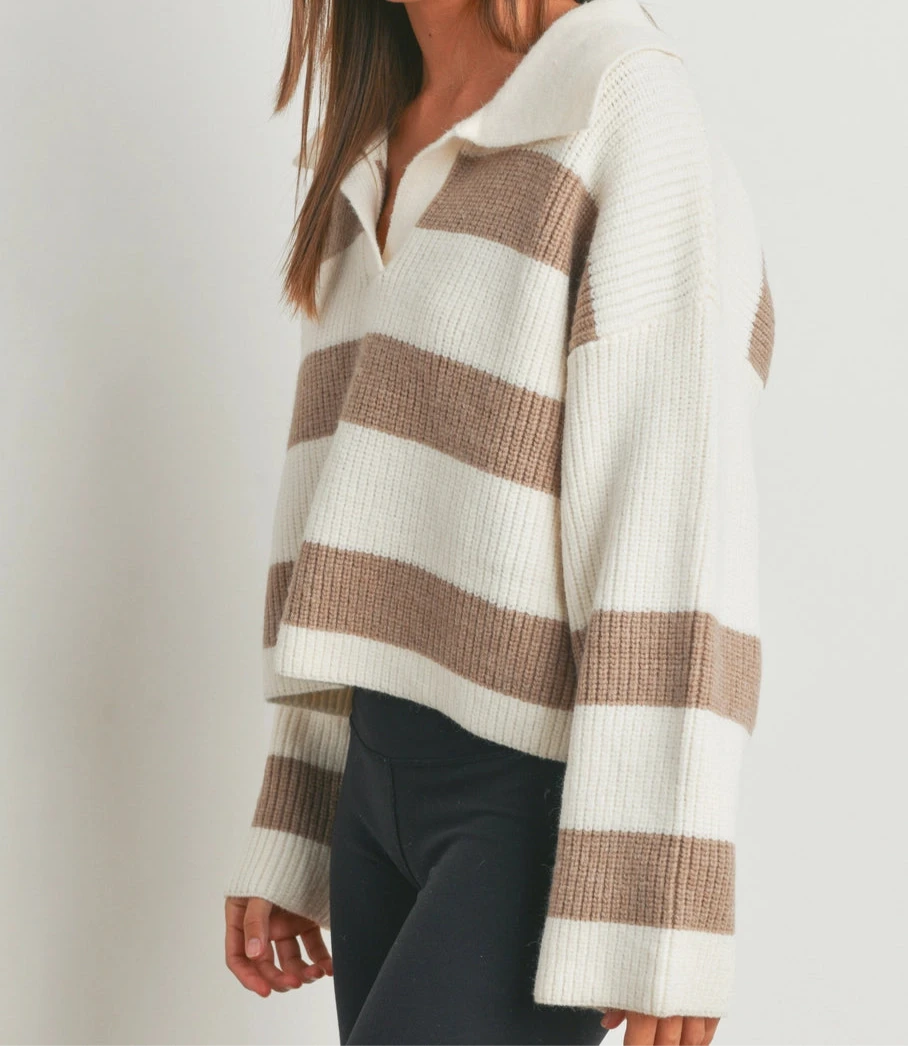 Sunday Wide Collar Sweater