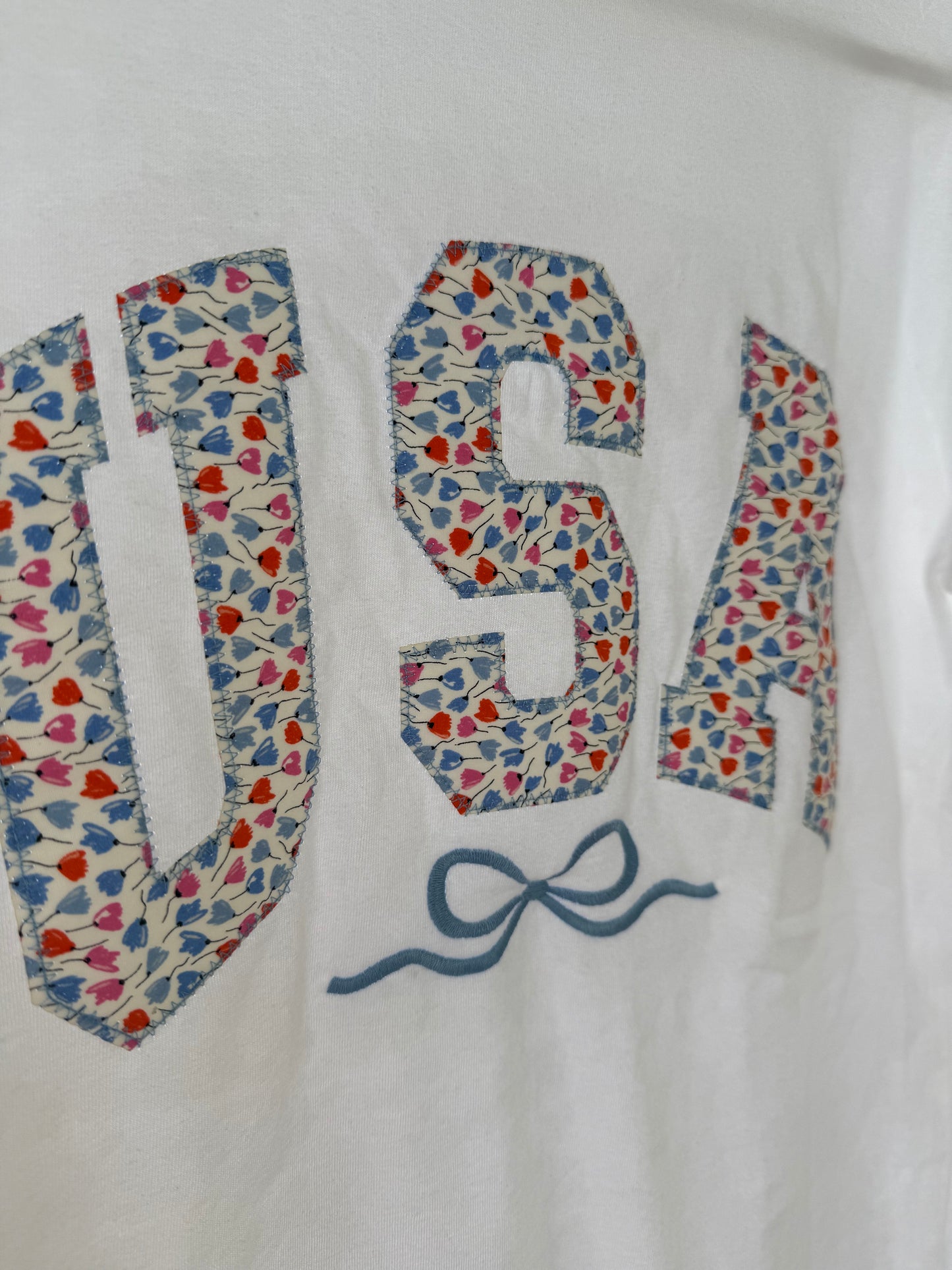 Red, White, and Bloom Tee