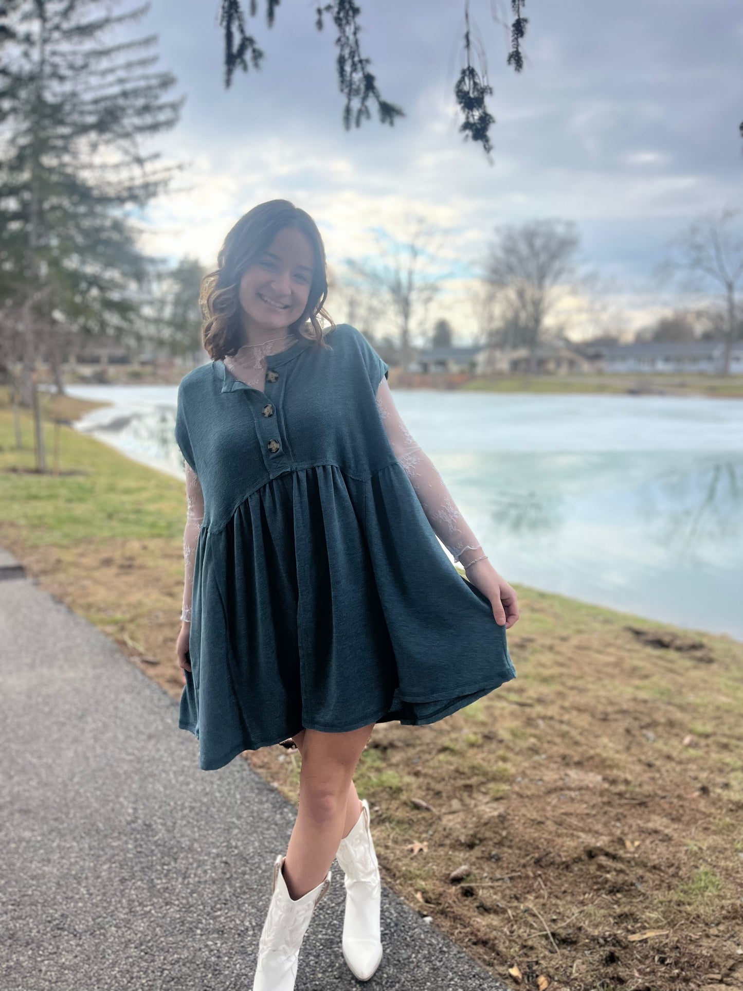Delilah baby doll Dress