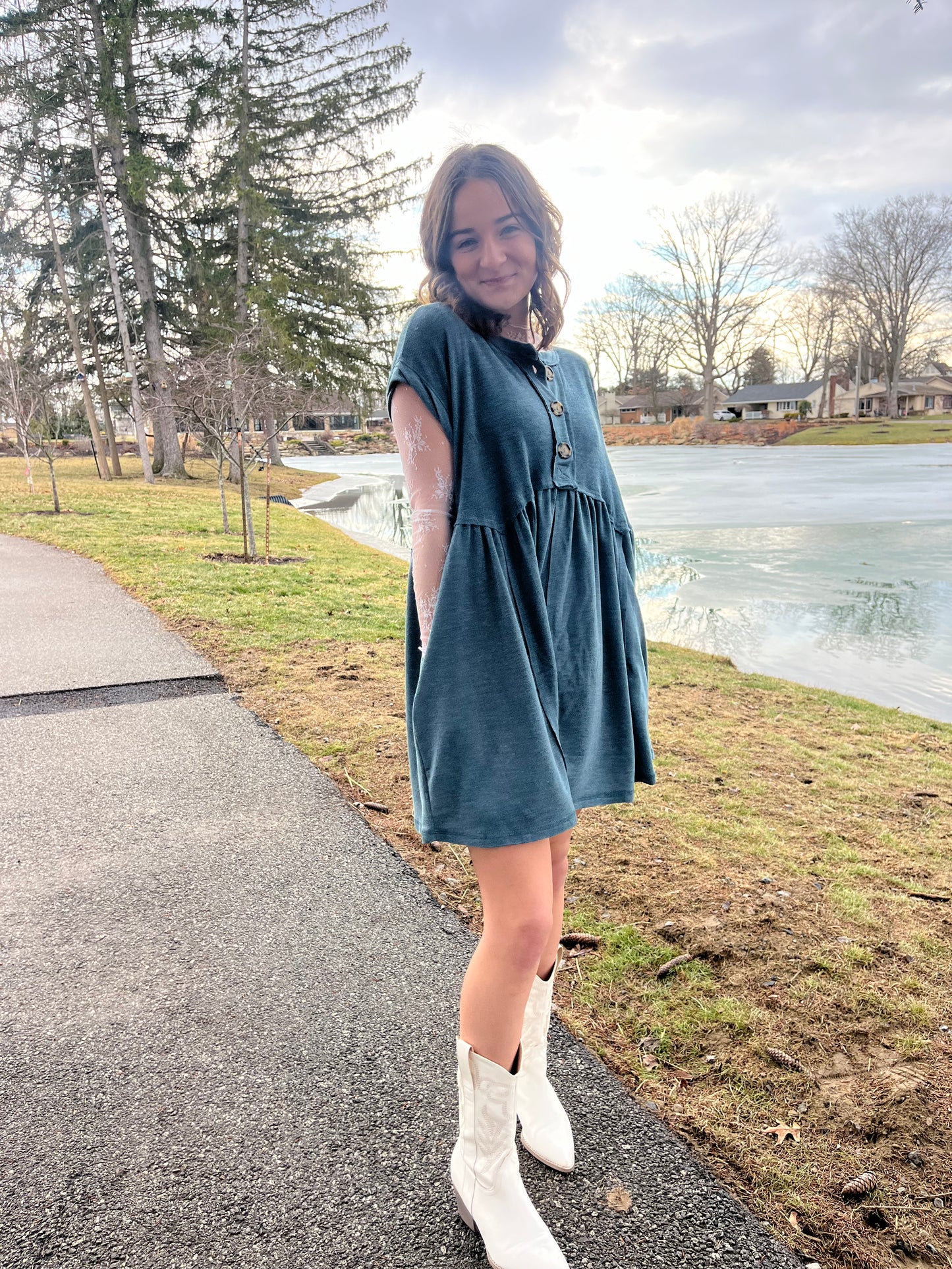 Delilah baby doll Dress