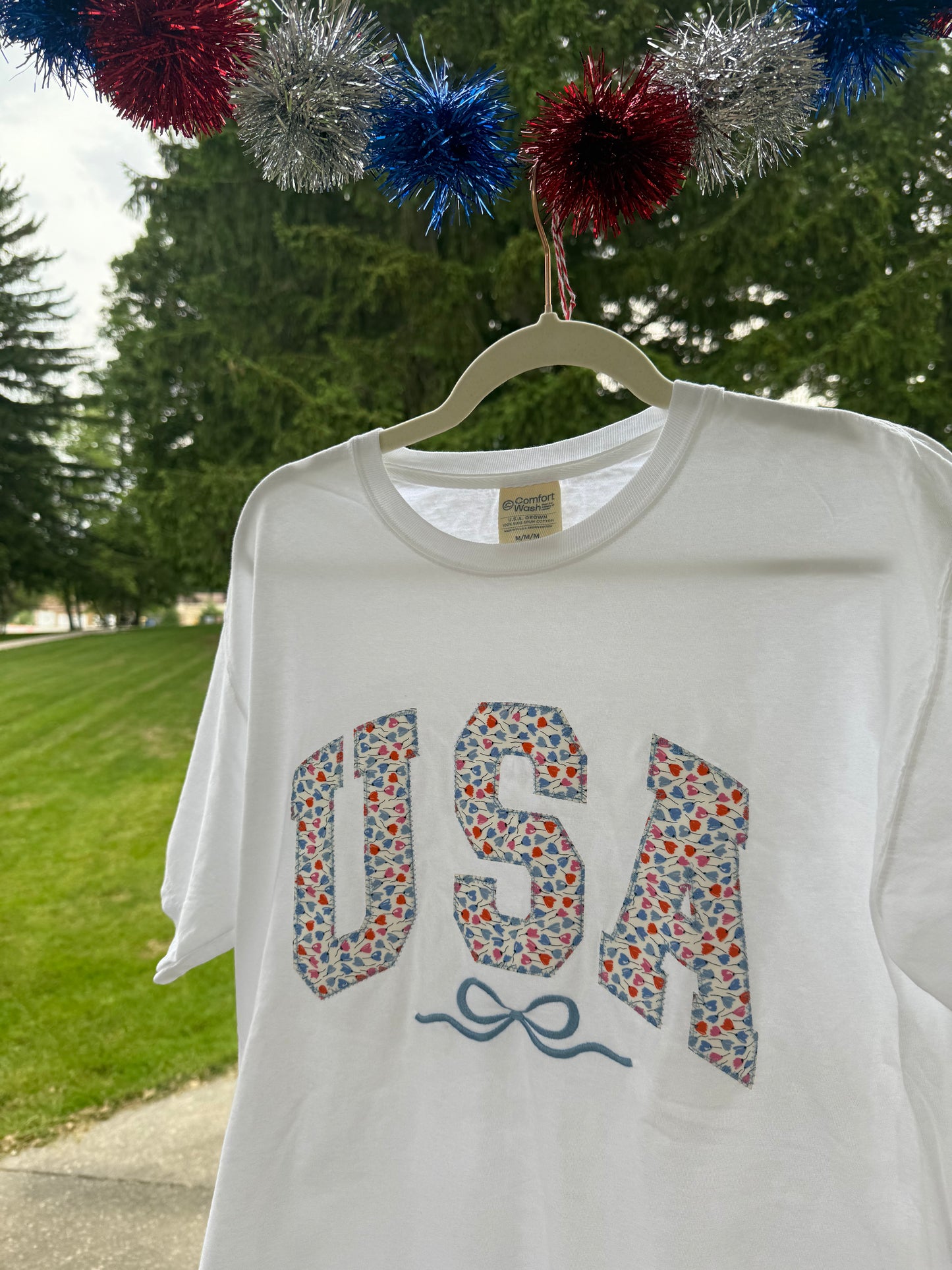 Red, White, and Bloom Tee
