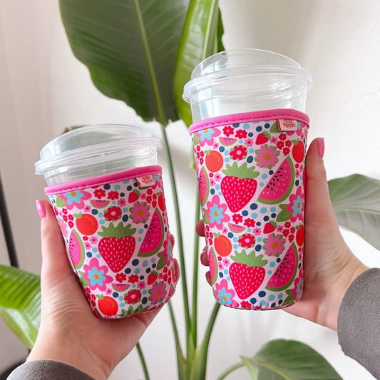 fruit coffee sleeve