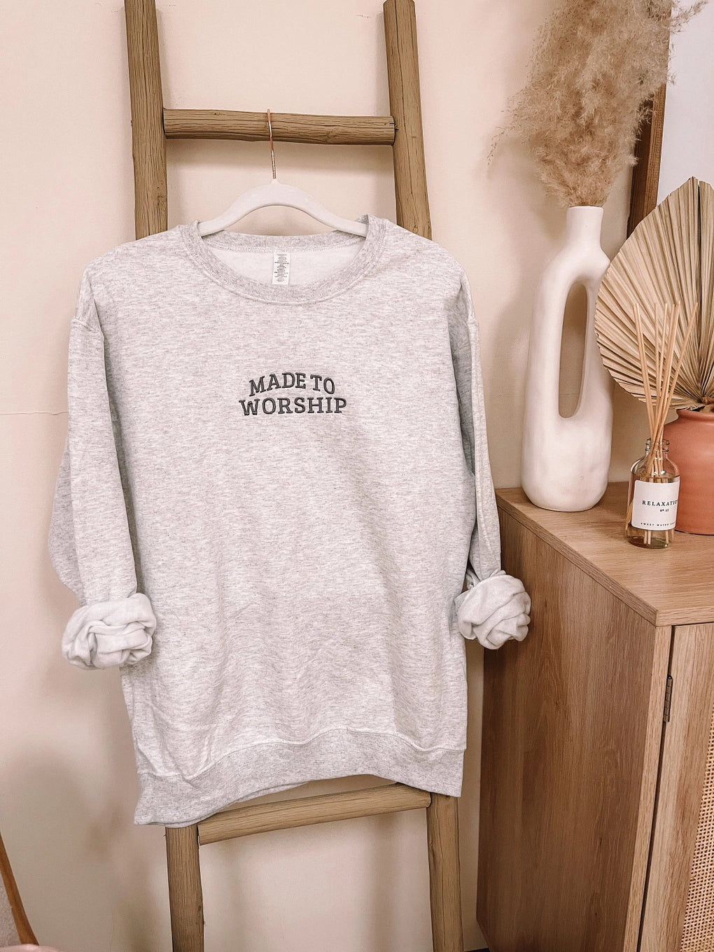 Made to worship crewneck